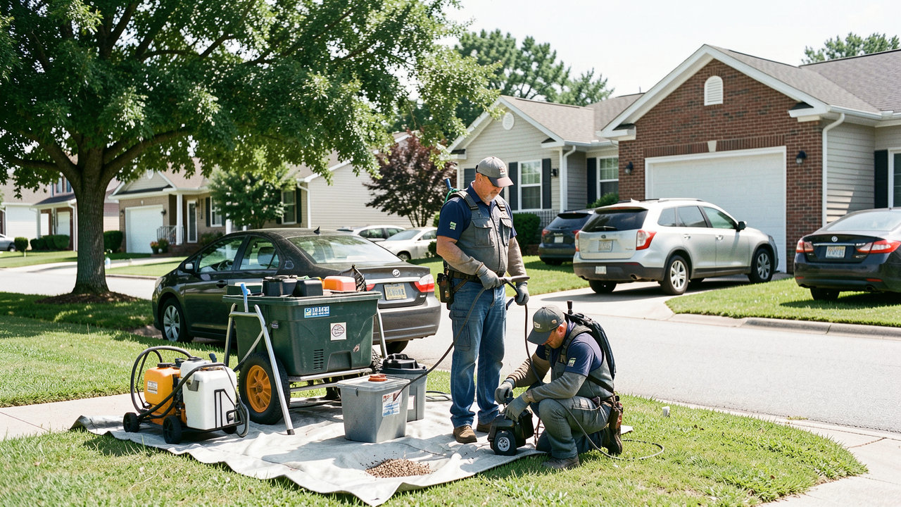 Bug Control services by Subterranean Barrier Co. in Slidell